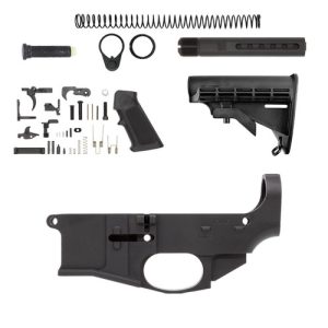 Premium Fire/Safe Marked Billet 80% Lower Assembly